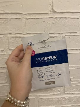 🌿 Bio Renew plátenková maska na tvár – revolúcia v starostlivosti o pleť