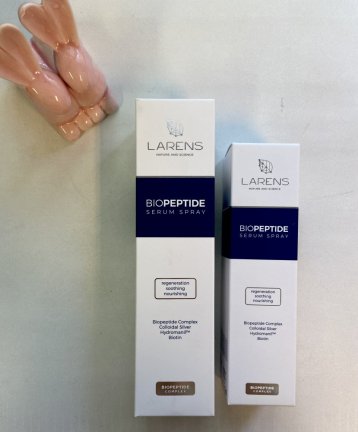 Biopeptide Serum Spray, možnosti balení.