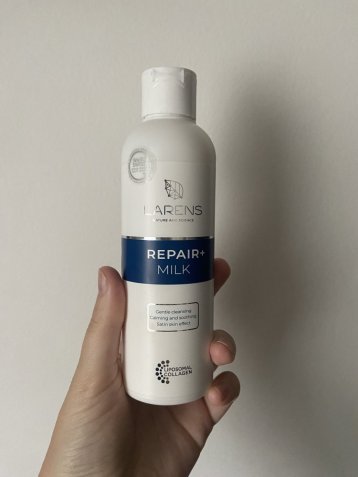 Repair+ milk, jemné odličovacie mlieko.