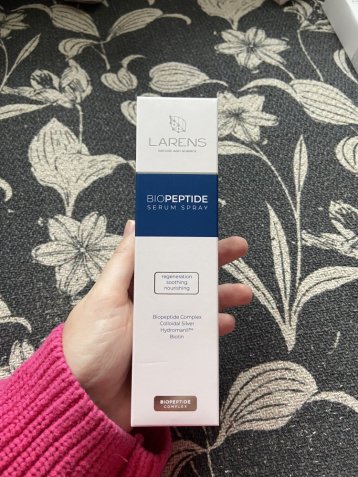 Biopeptide Serum Spray v balení.